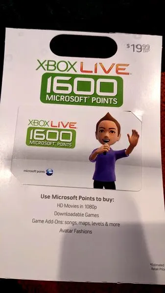 Doładowanie Xbox Live