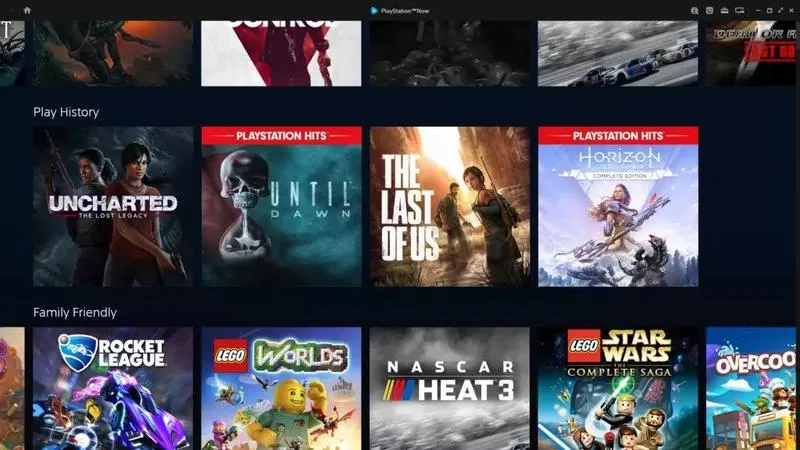 Gry na Playstation Now