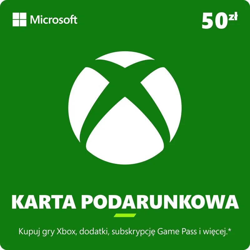 Karta podarunkowa Xbox