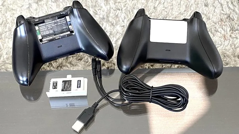Ładowanie akumulatorów Xbox