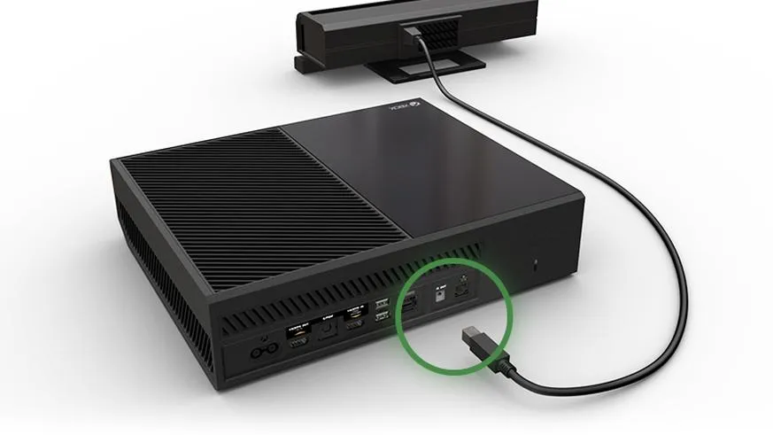 Podłączenie Kinecta do Xbox