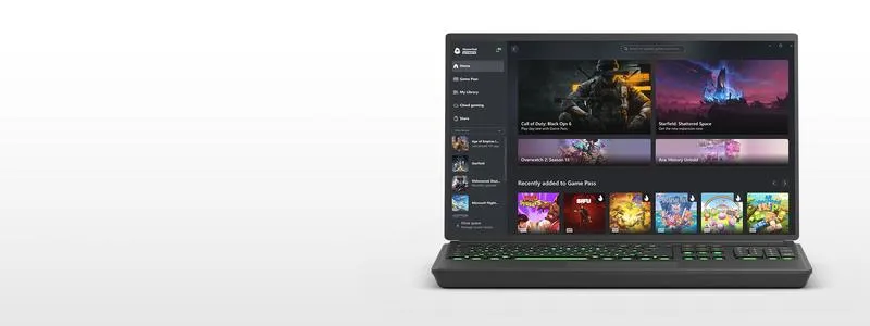 Podłączenie Xbox do laptopa