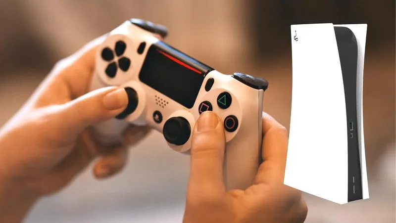Podłączenie pada PS5 do PS4