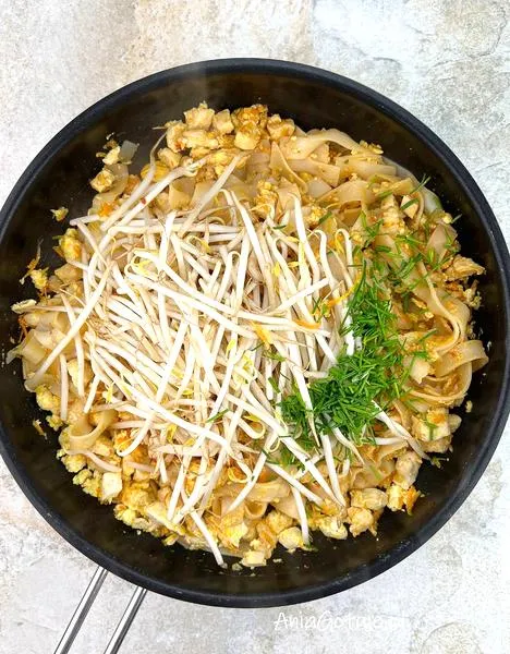 Podstawowe składniki pad thai