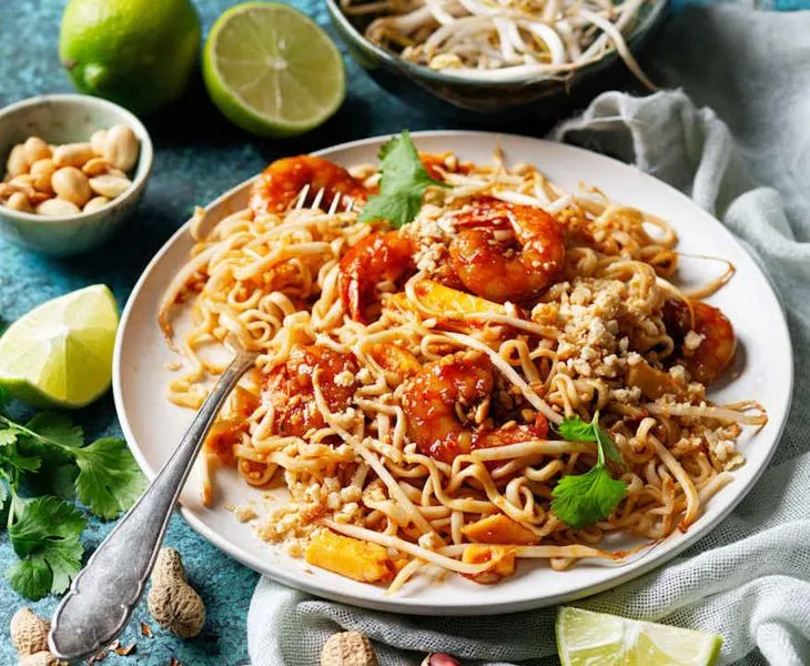 Przygotowanie Pad Thai