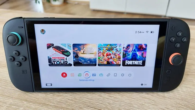 Usuwanie gier z Nintendo Switch
