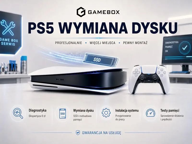 Wymiana dysku twardego Xbox 360