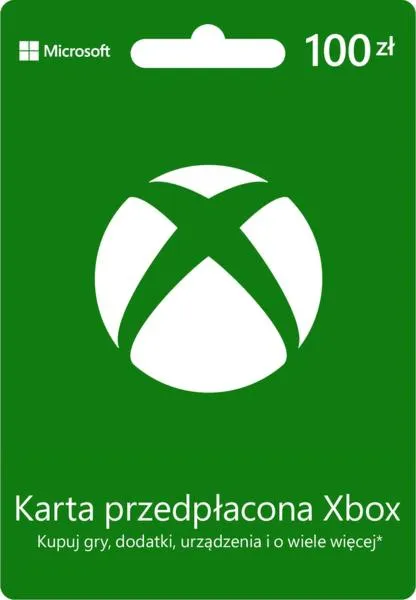 Zakup karty podarunkowej Xbox