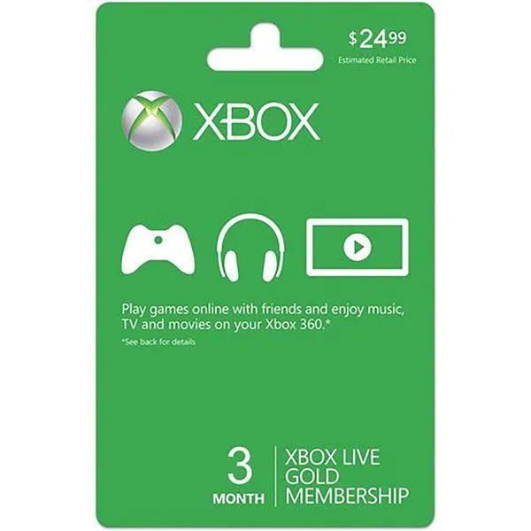 Zalety Xbox Live Gold