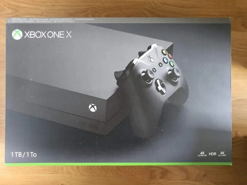 Zawartość zestawu Xbox One X